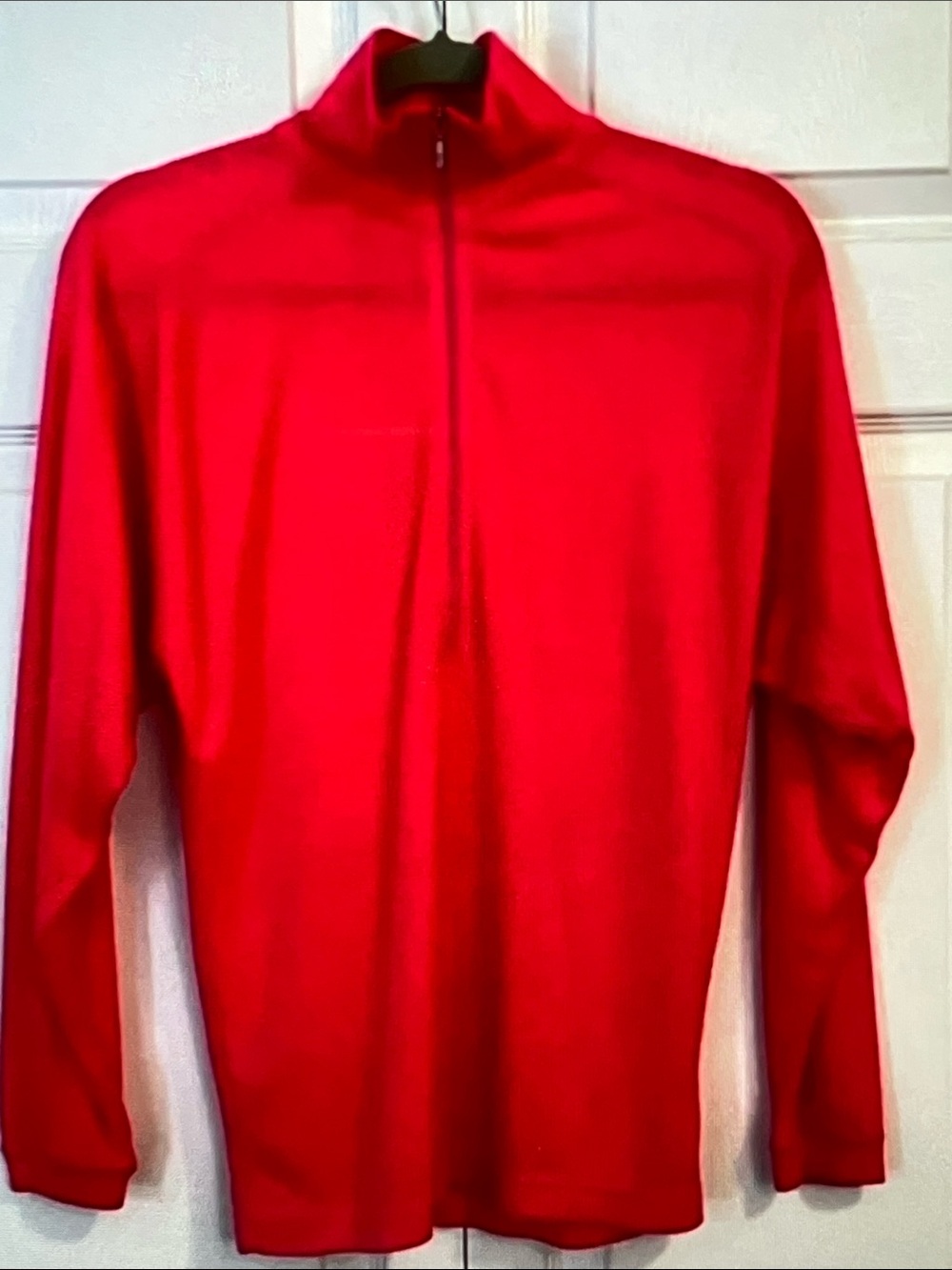 Obermeyer Bright Red Women's Zip-Up Pullover